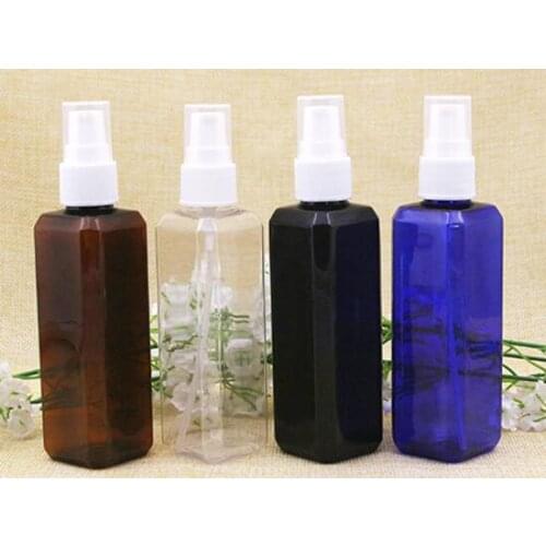 Square 100ml emulsion, bottled shampoo, bath milk bottle, PET empty bottle