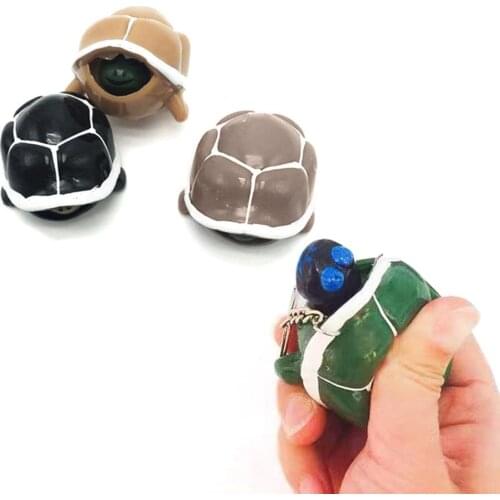 Turtle Vent Ball Hand Pinch Antistress Relief Decompression Mischievous Creative New Strange Cute Fun Children Adult Trick Toys