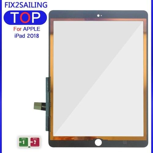 100% test NEW For iPad 2018 Touch Screen For APPLE iPad 9.7" Gen 2018 A1893 A1954 Touch Screen Panel Front Glass Touch Panel