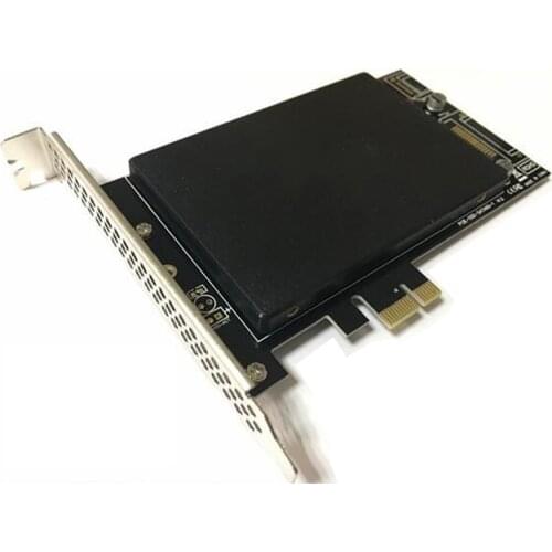 PCI Express PCI-E PCIE to SATA 3.0 Card Adapter PCI-E X1 to SATA3 III HDD SSD Expansion Card for MAC Pro 3.1-5.1 OSX 10.8-10.14