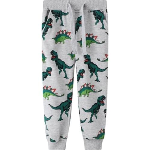 Kids Pants Dinosaur Boys Casual Pants Kids Clothing Cotton Boys Long Trousers Children Boys Clothing Sport Pants