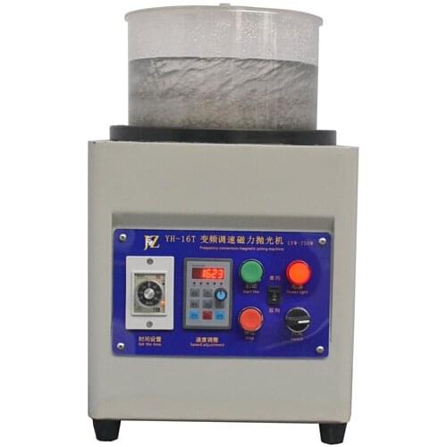 New Arrival Large Capacity 2kg Workpiece Jewelry Making Machine Magnetic Tumbler Gold Silver Polishing Machine 1 piece/lot