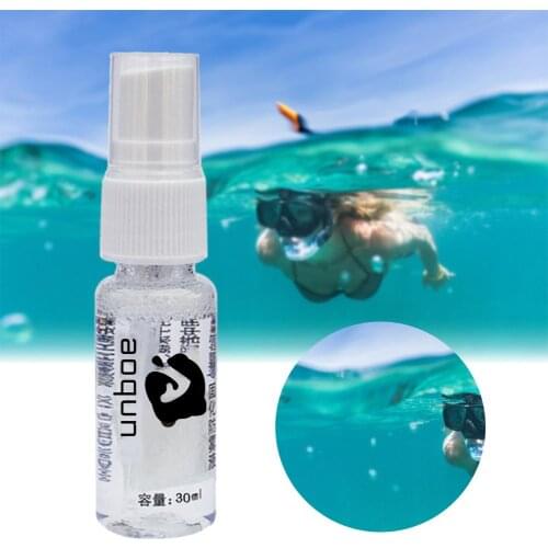 30ML Solid State Defog Anti Fog Agent For Swim Goggles Glass Lens Non-toxic Diving Cleaner Solution Antifogging Spray Mist