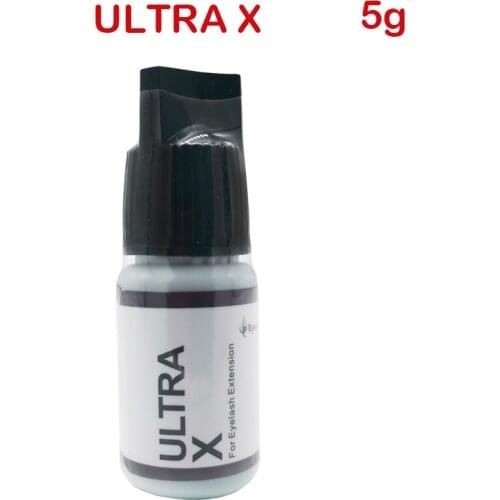 1Bottle Korea Glue Ultra X Glue 5g Strong Adhesive For Eyelash Extension Professional Super Glue Lasting 7-8 Weeks Drying 1-2sec