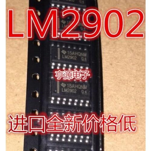10PCS LM2902 LM2902DR LM2902DT SOP-14