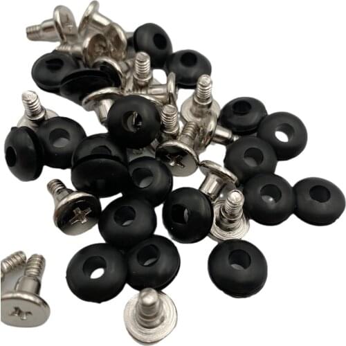 20pcs Computer Case Shockproof Screws + Shock Absorption 3.5-inch HDD Shock Absorption Screws