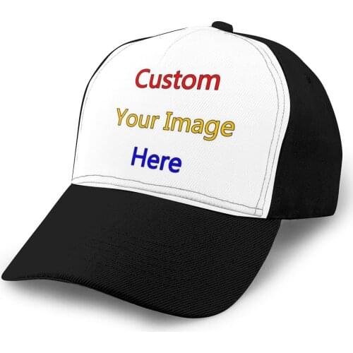 3D Customzied Image DIY Hat Adult Baseball Caps Hats For Men Women Snapback Caps Fitted Casual Dropshipping