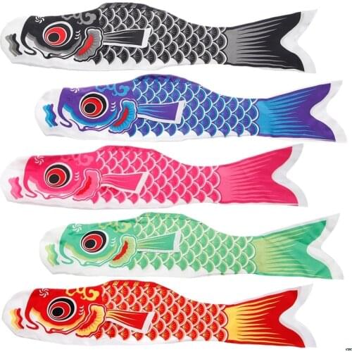 70cm Japanese Carp Windsock Streamer Fish Flag Kite Koi Nobori Koinobori Drop shipping