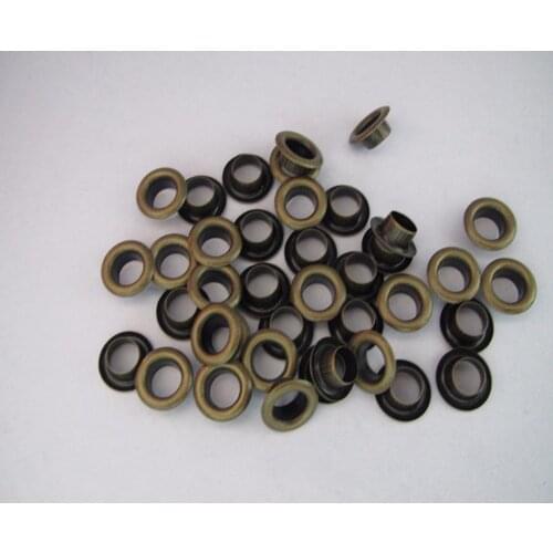 Free shipping brass clavus inner size 6mm antique brass color garment eyelet clavus for apparel 1000set