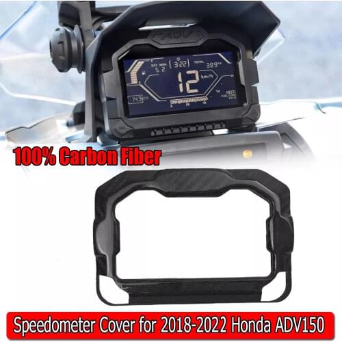 For Honda X ADV 150 ADV150 Carbon Fiber Speedometer Odometer Instrument Meter Cover Sticker Decoration Trim 2018 2019 2020 2021