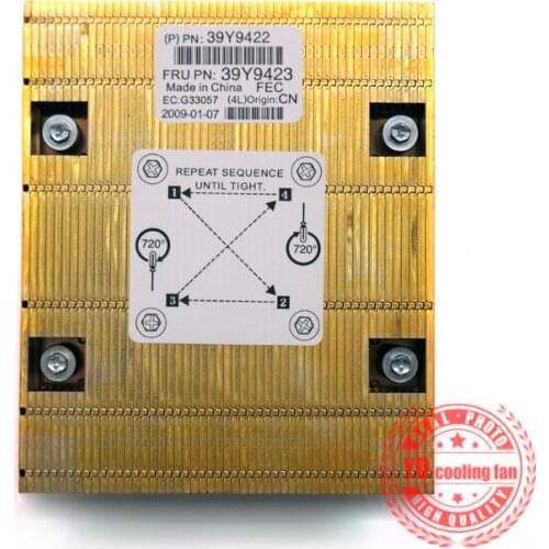 FOR IBM x3550 server heatsink FRU 39Y9423 39Y9422