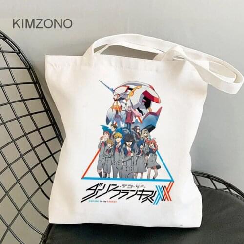 Darling in the Franxx Assassination Classroom shopping bag shopper bolso bolsa grocery bag tote sac cabas sac toile