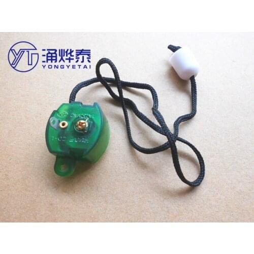 YYT 2PCS Electric fan wall fan speed switch Pull cord Pull cord Wind speed gear switch 3-speed rotation Long ears different type