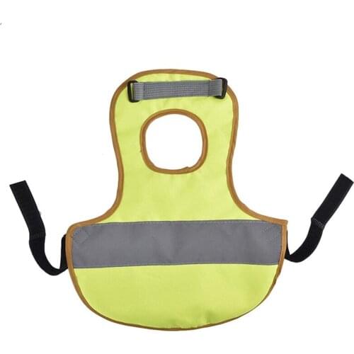 Hen Apron Chicken Duck Vest Reflective Hen Saddle Apron Feather Protection Holder Chicken Clothes Poultry