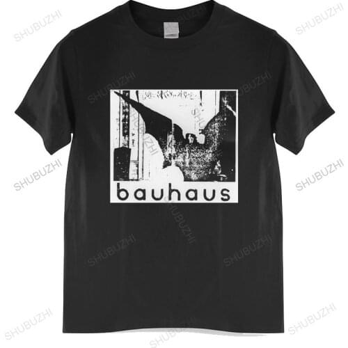 T-shirt men O-neck hot sale Bauhaus Bela Herren Kurzarm Hemd Schwarz baumwolle T-Shirt male cotton tee-shirt bigger size