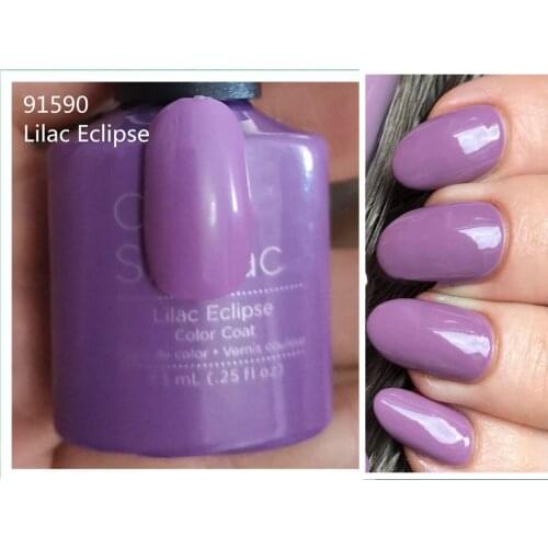 91590 Lilac Eclipse gel polish primer UV sealer soak enhanced 7.3ml long lasting manicure art nail gel Lak varnish primer