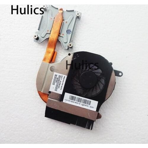 Hulics Original Original Laptop Cooling Fan For HP CQ62 G62 G72 G72T CQ72 Radiator & Fan 612354-001 Heatsink
