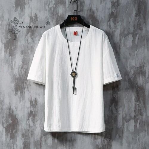 Kimono Short-Sleeved T-shirts 9 Colors Japanese Men Embroidered Clothes Japan Harajuku Short Shirt Yukata Haori Cardigan Costume