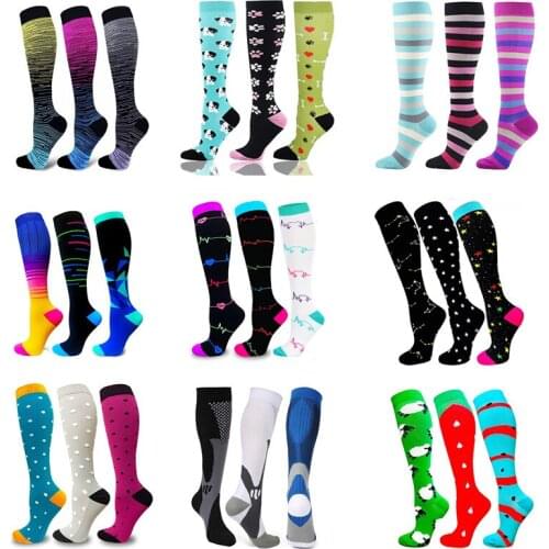 Dropship Compression Socks Men Women Running Marathon Best Graduated Nurses For Edema Diabetes Varicose Veins Plantar Fasciitis