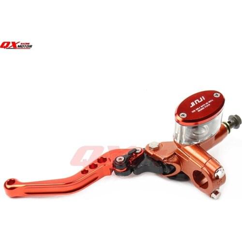 CNC Left Brake Pump Refit hydraulic Clutch Rear Brake Pump master cylinder For Dirt Pit Bike ATV Quad scooter Motorcycle M10