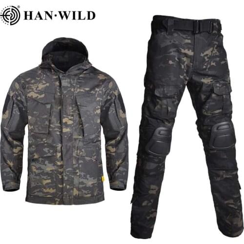 M65 Hiking with Pads Hunting Camouflage Jacket Tactical Hoodie Military Hunting Hoodie Fishing Windbreaker Men Jackets or Pants