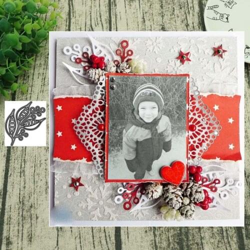 AddyCraft Metal Cutting Dies cut die mold Leaves Scrapbook paper craft knife mould blade punch stencils dies