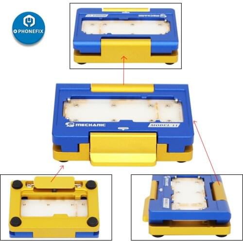 Mechanic Layered Fixture PCB Layer Dissembling Separating Test Jig for iPhone X XS MAX 11 Pro MAX Motherboard Fixture Holder