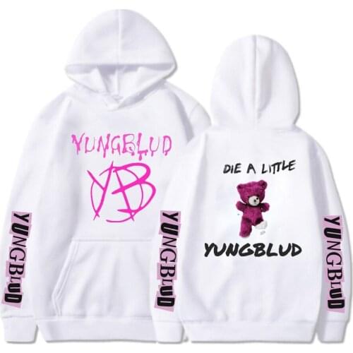 Yungblud Printing Harajuku Mens Sweatshirt Hoodie Autumn Spring Women Men Hoody Fashion Brand Streetwear Unisex Hoody Costumes