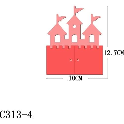 New castle Wooden die Scrapbooking C313-4 Cutting Dies