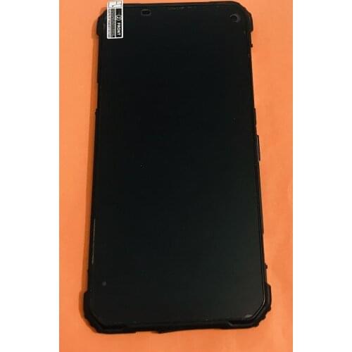 Used Original LCD Display + Touch Screen Digitizer +Frame for Blackview BV6100 MTK6761 Quad Core Free shipping