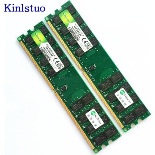 Kinlstuo DDR2 Ram 2PCS 8GB--2X4GB 800/667MHZ PC2-6400 240pin AMD Desktop Memory 1.8V SDRAM only for AMD not for INTEL System