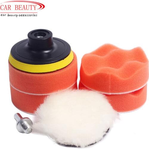 7Pcs 3/4 Inch Polishing Pad Polishing Circle For Polisher Machine Polishing Waxing Buffing Pad Pulidora Auto Car Polisher Sponge