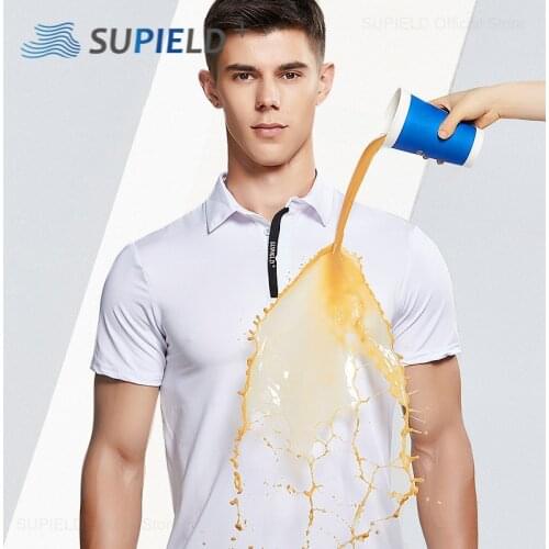 Мужские поло с коротким рукавом SUPIELD China At AliExpress