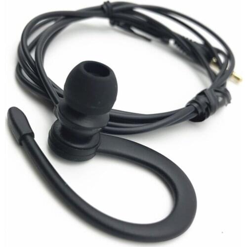 10pcs 3.5mm Stereo Standard Plug Listen Single Side Earpiece Headset Earphone For Portable Professional Radio Tour guide System