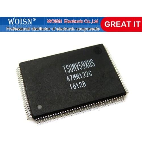2pcs/lot TSUMV59XUS-Z1 TSUMV59XUS Z1 TSUMV59 QFP-128 Chipset In Stock