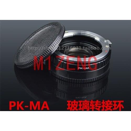 Adapter Infinity Focus with glass for PENTAX PK Lens to Sony Alpha Minolta AF MA DSLR camera