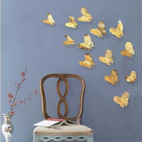 BalleenShiny Butterfly Wall Stickers