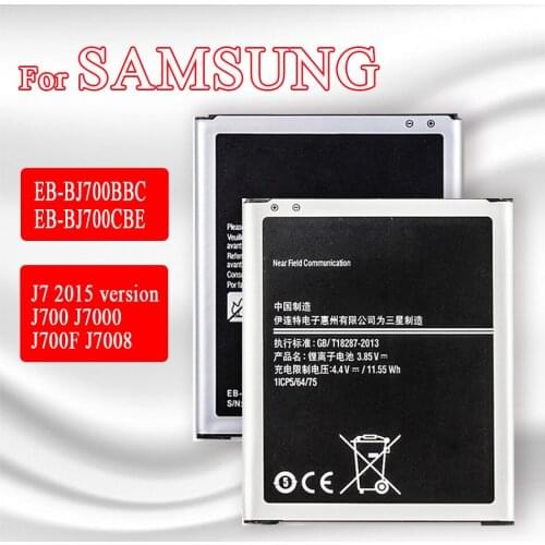 Phone for Samsung Battery for Galaxy J7 Neo 2015 J7009 J7000 J7008 J700F SM-J700f EB-BJ700BBC EB-BJ700CBE 3000mAh