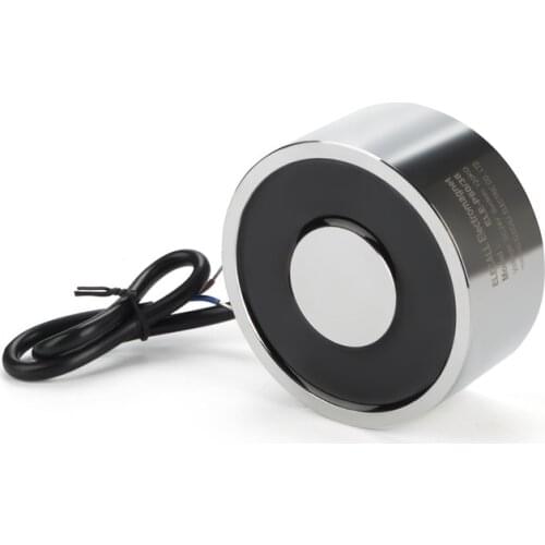 DC 12V Holding Electric Magnet Lifting 2.5KG Solenoid Electromagnet ELE-P20/15