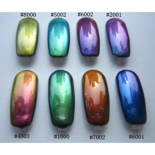 Chrome Mirror effect Chameleon Pigment Powder for Nail art