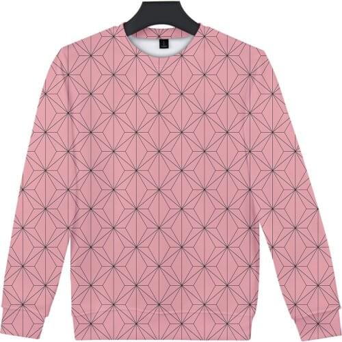 Hot Anime Demon Slayer Cosplay Unisex Sweater Kimetsu No Yaiba Kamado Tanjirou Kamado Nezuko Agatsuma Zenitsu Cosplay Costume