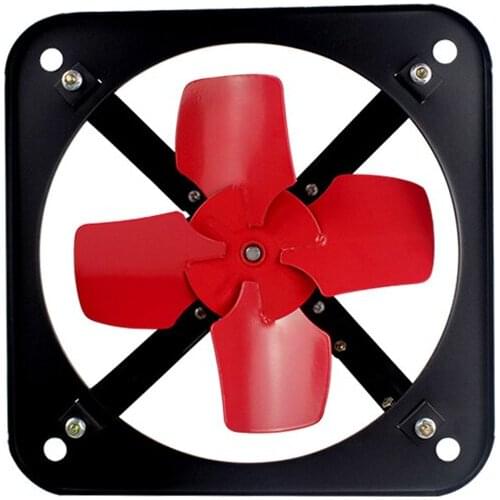 8/20 inch Powerful Industrial Ventilation Extractor Metal Axial Exhaust Commercial Air Blower Fan for Kitchen Bedroom