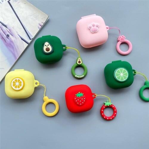 Soft Silicone Earphone Case for Samsung Galaxy Buds Live 2020 Wireless Bluetooth Headset Protective Cover Anti-fall Shell