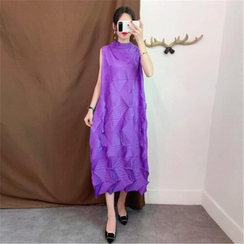 The new 2020 spring goddess of fat mm dress brim minus age fan clothes over-the-knee irregular gentle wind of the dress