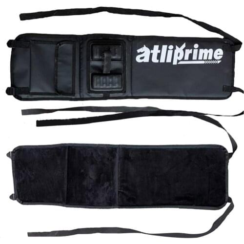 Pickup Truck Tailgate Cushion Bicycle Rear Fixed Protective Tail Cushion Rear Door Cushion With Seat Belt And Tool Bag