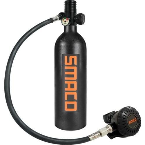 1L 16mins SMACO Portable Diving Equipment Oxygen Cylinder S400 Underwater Respirator Diving Oxygen Bottle