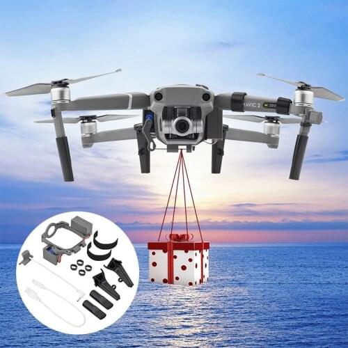 Air Drop System Remote Thrower Delivery Delivered Advertising Throw Fishing Bait for DJI Mavic 2 Pro Zoom Drone Accessories