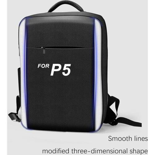 Durable Carrying Backpack Bag Shoulder Bag Case Box for PS5 Game Accessories
