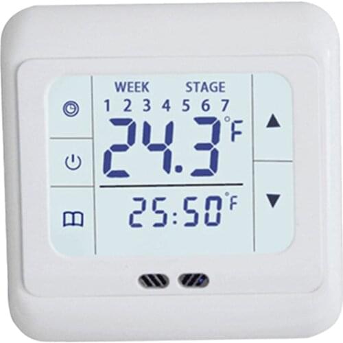 Thermoregulator Temperature Controller Electric Heating Room Thermostat WiFi Electric Heating System for Cable Heater 30A