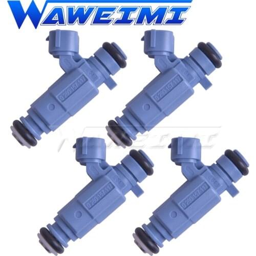 WAWEIMI 4 Pieces Fuel Injector 0280157117 For NISSAN SENTRA (B16) 2.0 Flex MR20DE 2009- 16600ZJ80A 0280157113